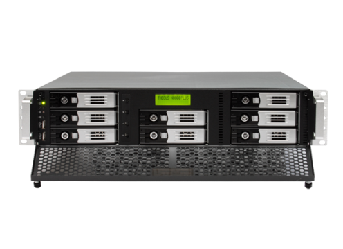 Thecus SMB Rackmount Storage solution 8-bay NAS with optional 10Gb Lan