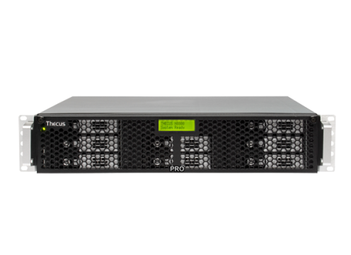 Thecus SMB Rackmount Storage solution 8-bay NAS with optional 10Gb Lan