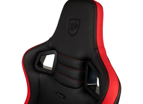 Noblechairs EPIC Compact Gaming Chair Black/Carbon/Red