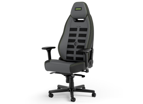 כיסא גיימינג Noblechairs LEGEND Shure Edition בצבע שחור/אפור