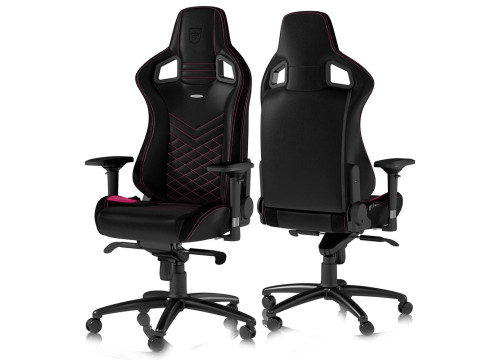 כיסא גיימיניג Noblechairs EPIC Black/Pink בצבע שחור/ורוד