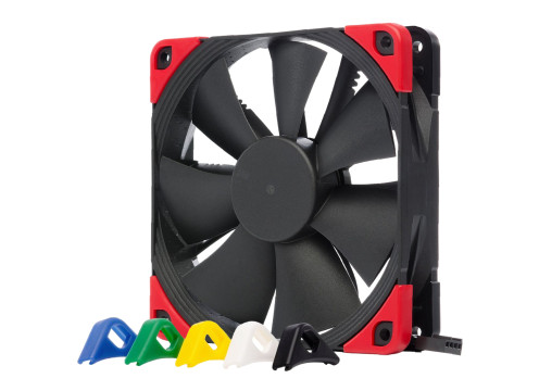 Noctua NF-F12 PWM Chromax.black.swap 1500 RPM 120MM Focused Flow