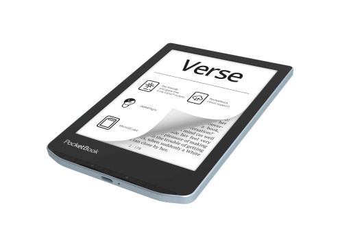 ספר אלקטרוני PocketBook 6" Verse כחול בהיר