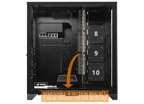 מארז מחשב Lian-Li O11 Dynamic XL ROG Silver