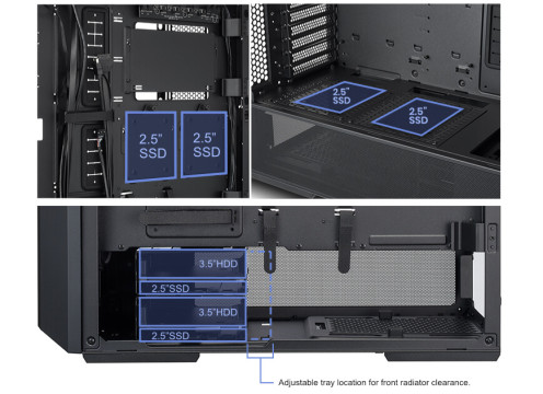 מארז מחשב Lancool 216R RGB Black