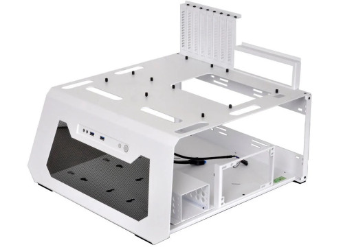 מארז מחשב לבדיקות Lian-Li Test Bench EATX White