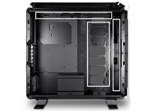 LIAN-LI Full Tower Case PC-TR01A ODYSSEY X Silver