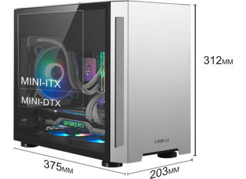 מארז מחשב Lian-Li PC-TU150 Black Solid