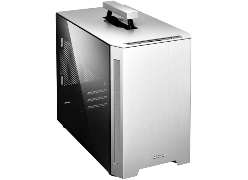 LIAN-LI Mini-ITX Case PC-TU150 Aluminum TG Siver