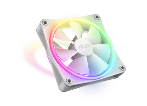 NZXT F120 RGB Duo Fans 120mm White