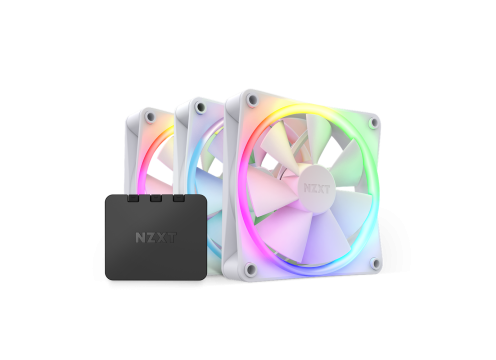 NZXT F120RGB 120mm RGB White Triple Pack Fans