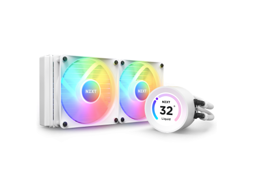 NZXT Kraken Elite 240 RGB White Water Cooler