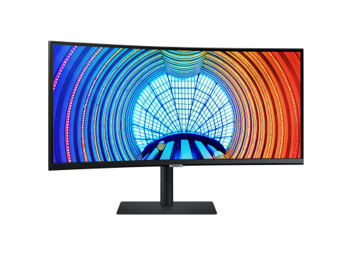 מסך מחשב קעור Samsung 34" S34A650UBU WQHD 100Hz VA USB-C PD90W