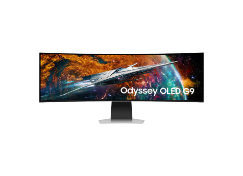 מסך מחשב קעור לגיימינג Samsung 49" Odyssey G9 OLED DQHD 240Hz 0.03ms 1800R