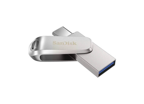 SanDisk 128G Ultra Dual Luxe USB-C/A Flash Drive