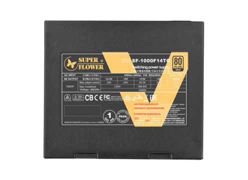ספק כוח Super Flower Leadex V Gold Pro 1000W PCIE 5.1