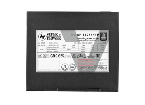 Super Flower Leadex V Pro 850W PCIE 5.1 Platinum