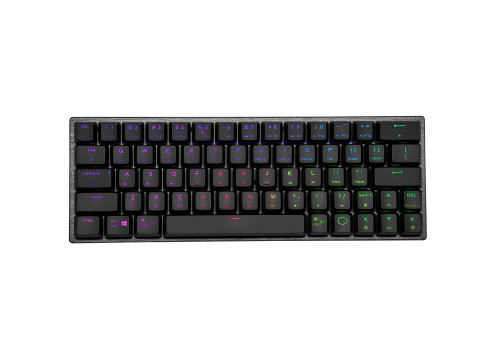מקלדת גיימינג מכאנית אלחוטית CoolerMaster SK622 Blue Switch RGB עברית/אנגלית