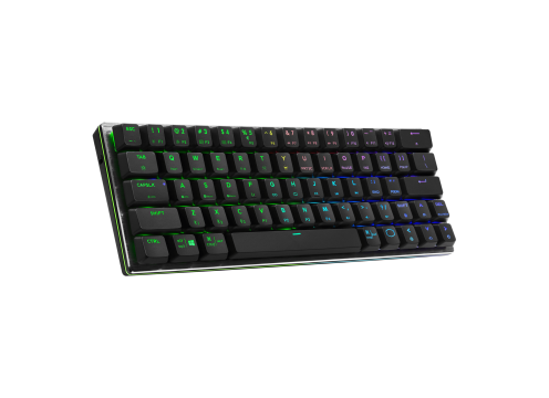 מקלדת אלחוטית CoolerMaster SK622 Bluetooth Black Keyboard - Swith Red