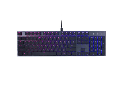 מקלדת גיימינג מכאנית CoolerMaster SK650 RGB עברית/אנגלית