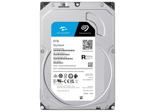 Seagate 6TB 256MB SATA3 Skyhawk HDD