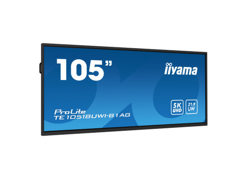 מסך מגע אינטראקטיבי IIYAMA 105" ProLite VA 5K UHD PureTouch-IR 40pt Touch