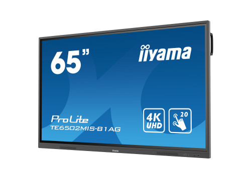 מסך מגע אינטראקטיבי IIYAMA 65" ProLite VA 4K infrared 20pt Touch