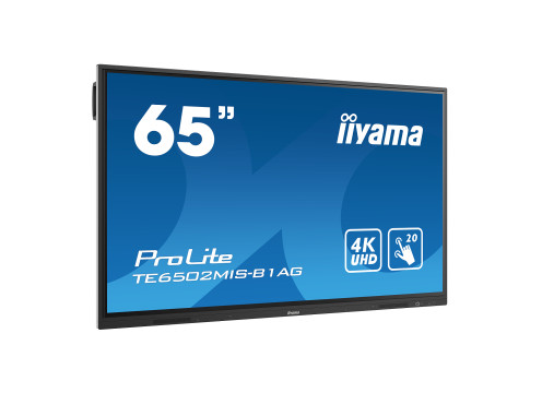 IIYAMA 65" ProLite VA 4K infrared 20pt Touch Interactive Display