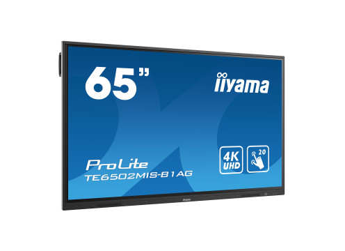 מסך מגע אינטראקטיבי IIYAMA 65" ProLite VA 4K infrared 20pt Touch