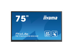 מסך מגע אינטראקטיבי IIYAMA 75" ProLite IPS 4K PureTouch-IR 20pt Touch