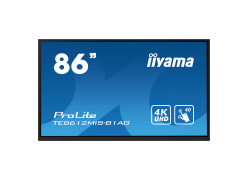 מסך מגע אינטראקטיבי IIYAMA 86" ProLite IPS 4K PureTouch-IR 40pt Touch