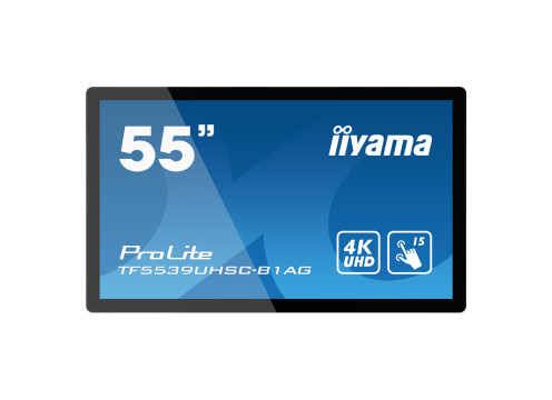 מסך מגע IIYAMA 55" ProLite IPS 4K UHD PCAP 15pt Touch Open Frame