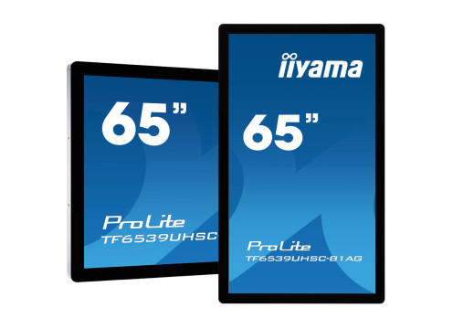 IIYAMA 65" ProLite IPS 4K UHD PCAP 50pt Touch Open Frame Monitor
