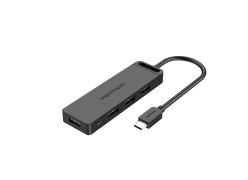 Vention USB-C 3.1 Gen1 to USB-Ax4 1m with micro USB Optional Power Hub