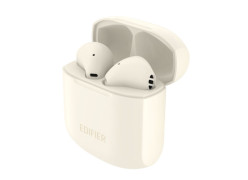 אוזניות בלוטוס עם מיקרופון מבית המותג אדיפייר בצבע בז' Edifier TWS200 Plus Bluetooth