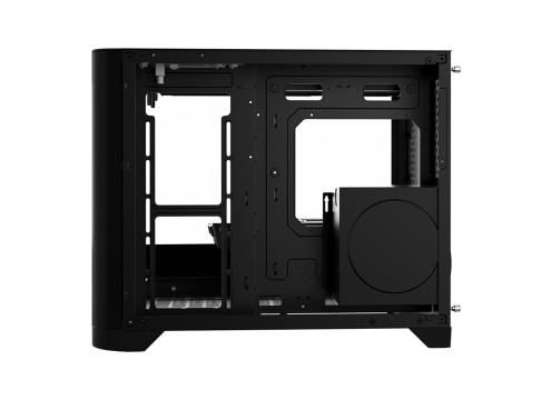 1StPlayer UV6 I 3xARGB Fans with HUB+Remote | Black Case