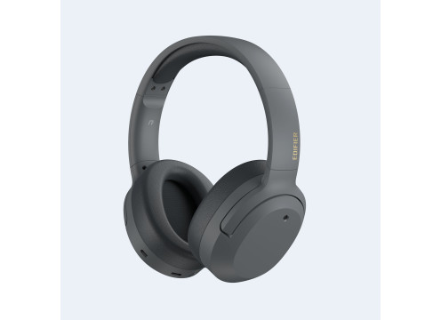 אוזניות קשת אלחוטיות עם ביטול רעשים אקטיבי Edifier W820NB Plus צבע אפור