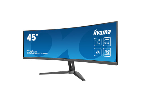 מסך מחשב קעור לגיימינג IIYAMA 45" ProLite VA Dual QHD VA 165Hz 0.8ms 1500R