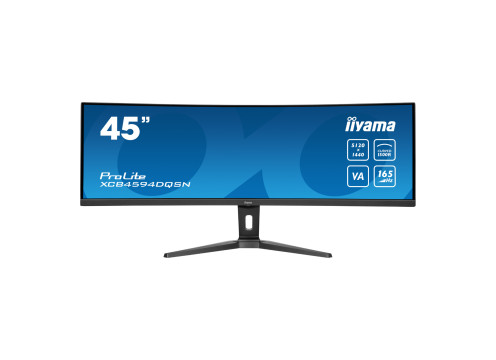 מסך מחשב קעור לגיימינג IIYAMA 45" ProLite VA Dual QHD VA 165Hz 0.8ms 1500R