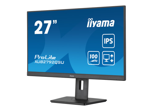 מסך מחשב IIYAMA 27" ProLite IPS WQHD 100Hz 0.4ms