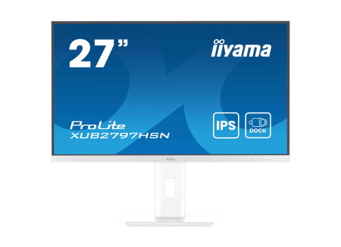 מסך מחשב IIYAMA 27" ProLite IPS FHD 100Hz 1ms White