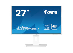 מסך מחשב IIYAMA 27" ProLite IPS WQHD 100Hz 1ms White
