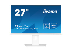 מסך מחשב IIYAMA 27" ProLite IPS QHD 100Hz 1ms White