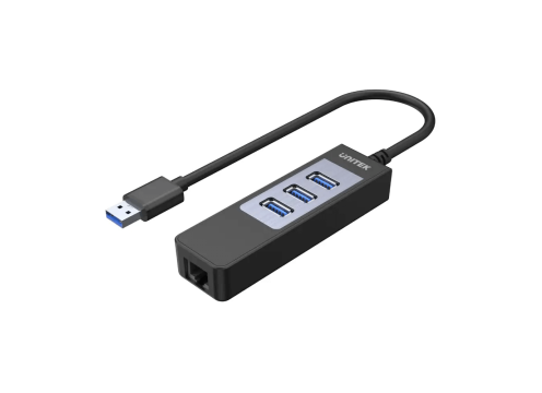 Unitek HUB 3 Port USB3.0 + Gigabit LAN